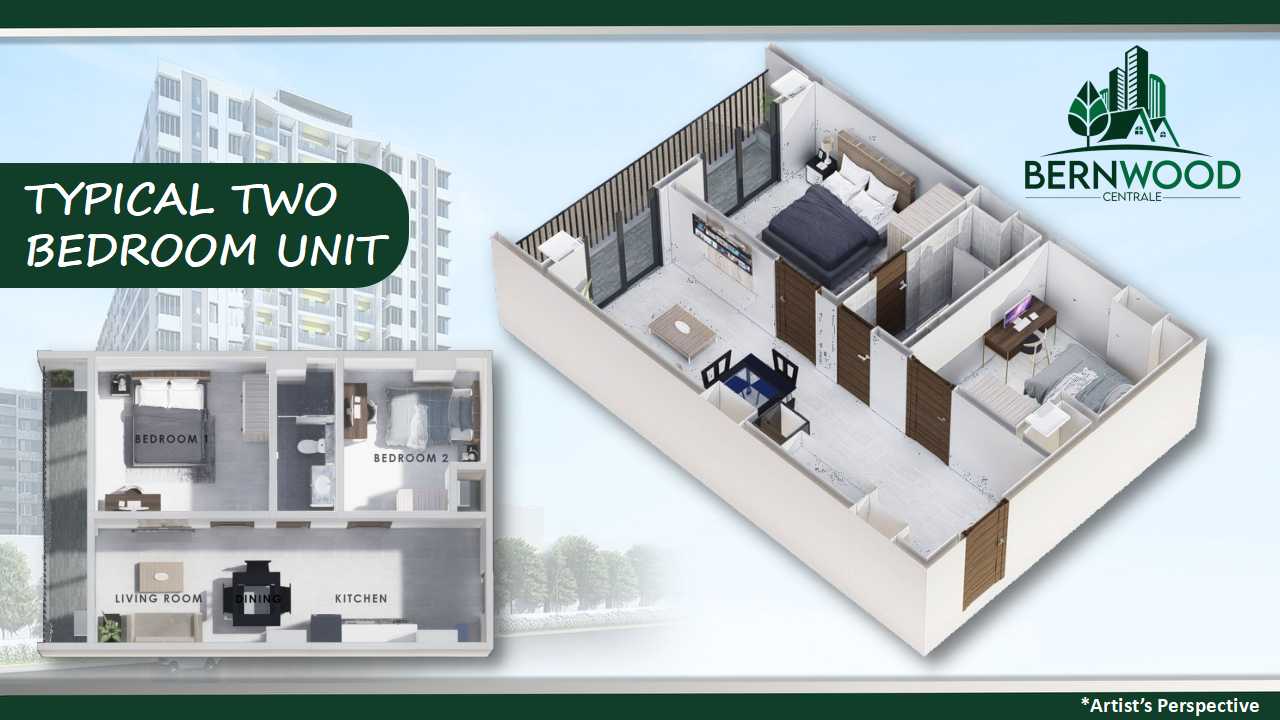Condo Unit at Bernwood Centrale, Iloilo City