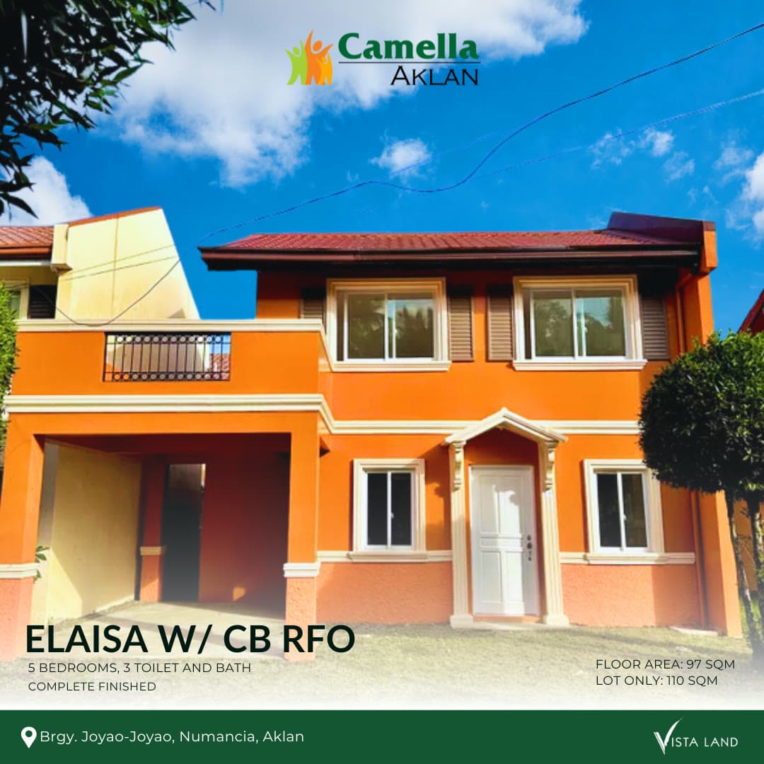 Elaisa House at Camella Aklan, Numancia